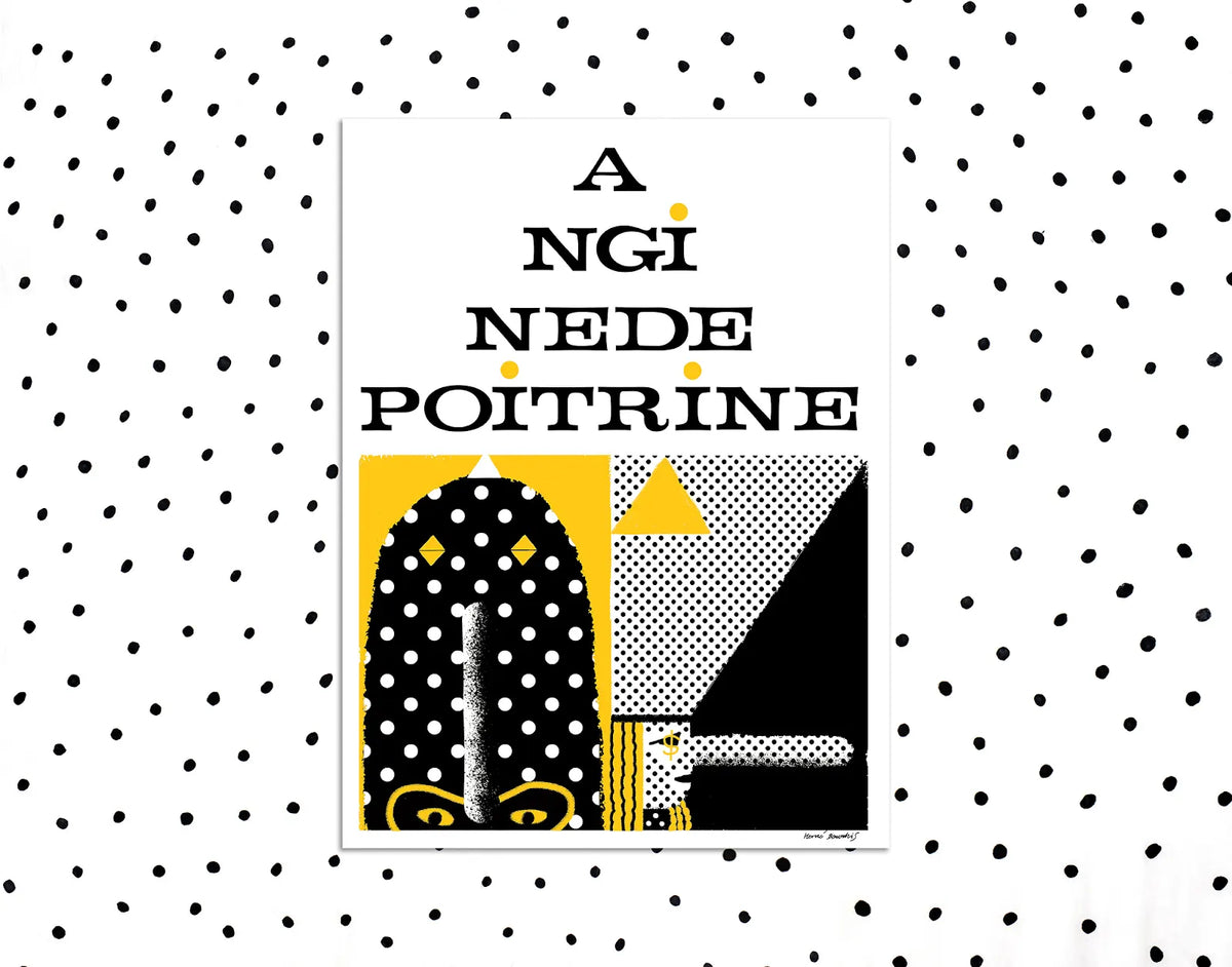 Angine de Poitrine – Poster A NGI NEDE POITRINE