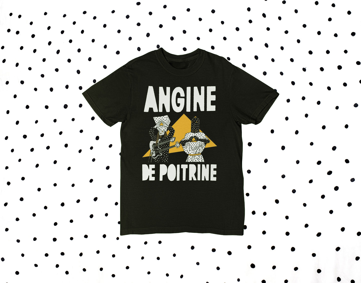 Angine de Poitrine – Black T-Shirt, Pyramid