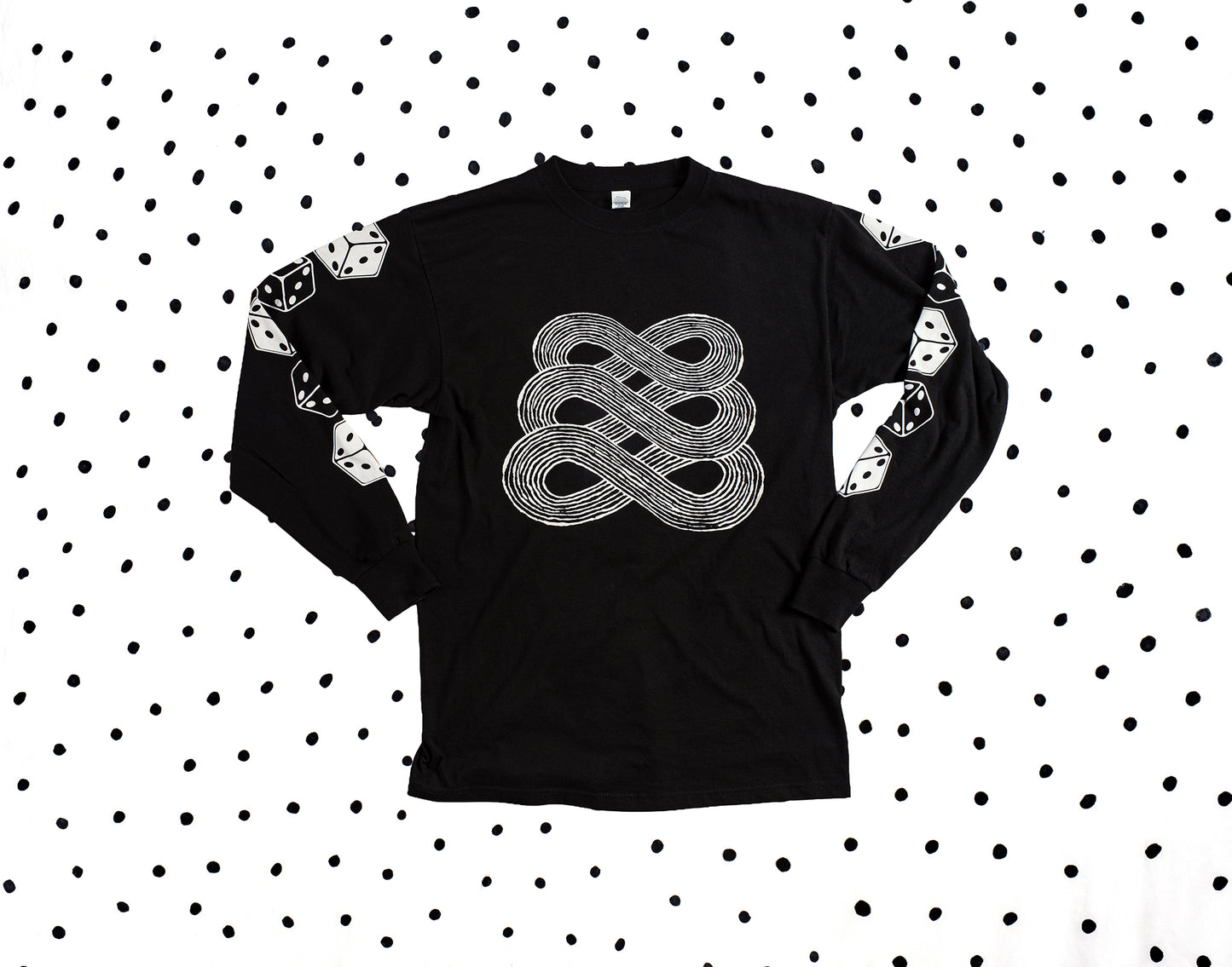 Angine de Poitrine – Black Long Sleeve T-Shirt, Fank Lob