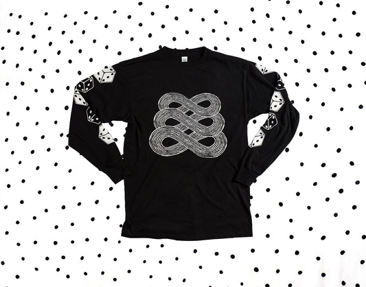 Angine de Poitrine – Black Long Sleeve T-Shirt, Fank Lob