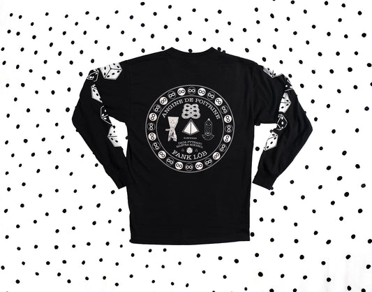 Angine de Poitrine – Black Long Sleeve T-Shirt, Fank Lob