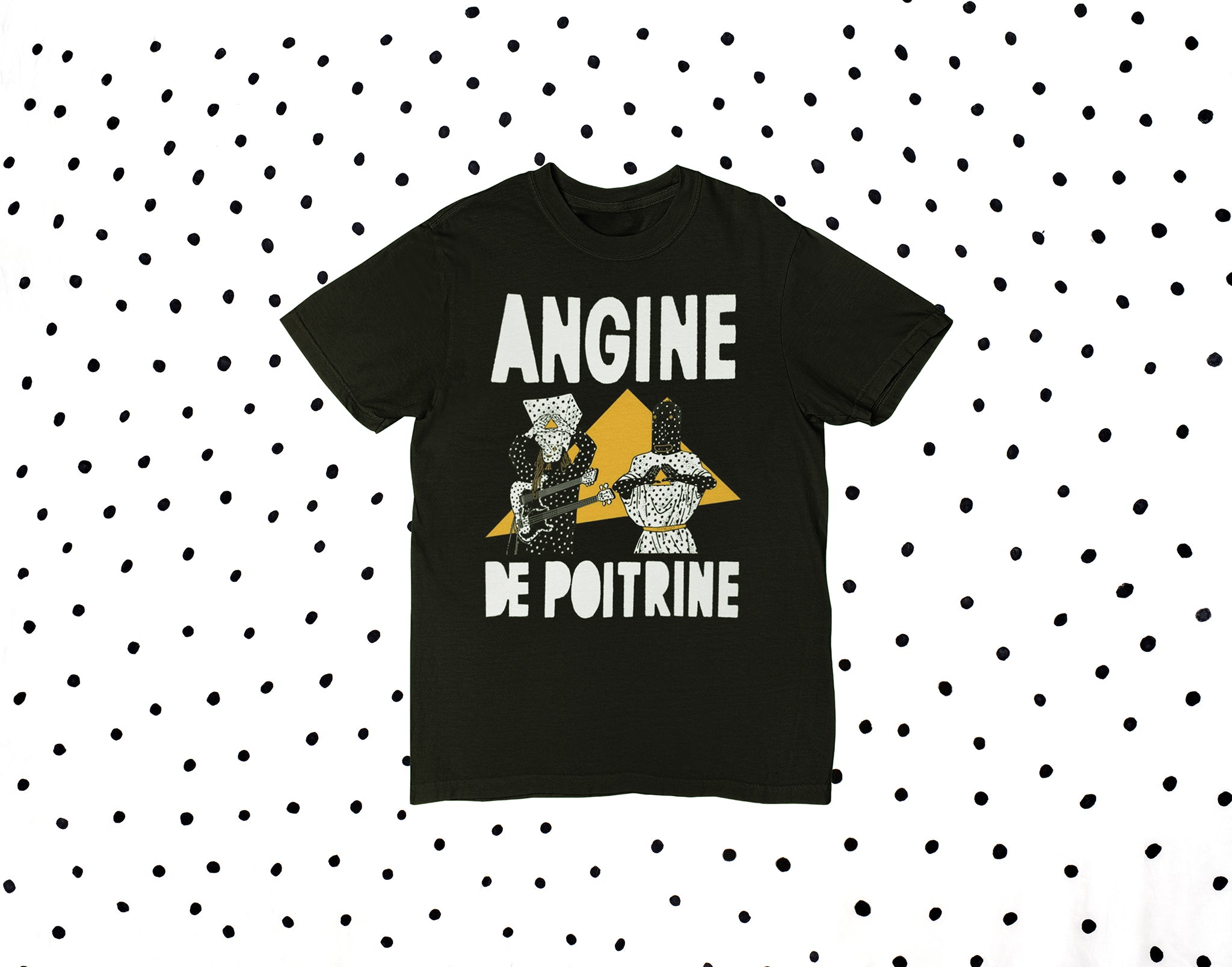 ANGINE DE POITRINE オフィシャル Tシャツ ブラック XXL Angine de Poitrine – Boutique Officielle