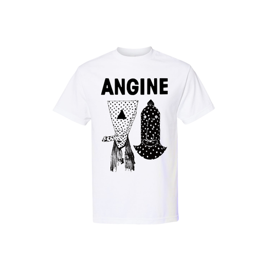 Angine de Poitrine – T-Shirt Blanc Khn & Klek