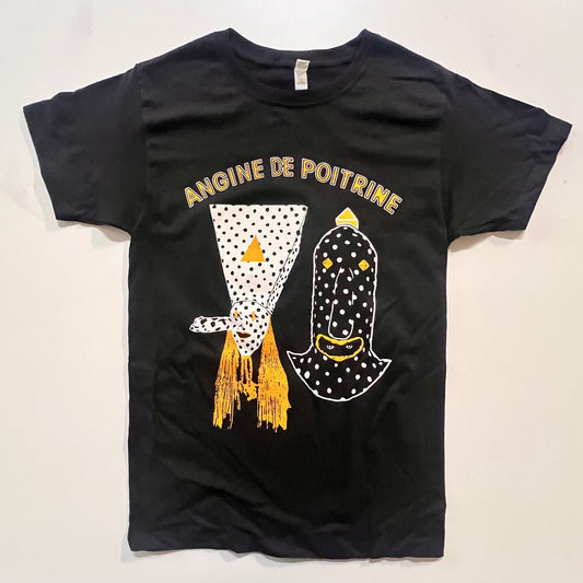 Angine de Poitrine – T-Shirt Noir Khn & Klek